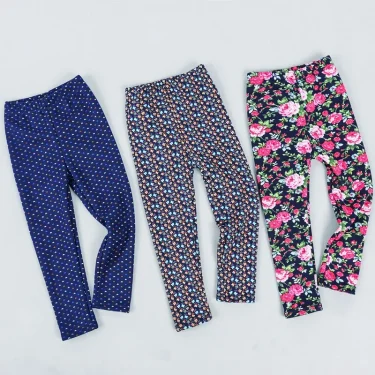 Baby Girl Clothes Kid Legging Girl Winter Autumn Thick Warm Cartoon Leggings Pants Boys Girls Leggings Plus Velvet Trousers 2