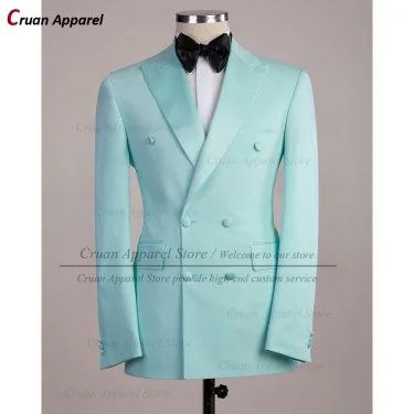Formal Navy Blue Men Blazers Slim Fit Groomsmen Groom Wedding Suit Jacket Tailor-made Evening Prom Party Prom Business Coat 2025 3