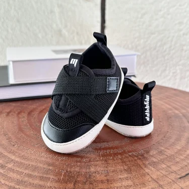 Baby Boys Girls Shoes Non-Slip Rubber Sole High-Top PU Leather Sneakers Infant First Walking Shoes Toddler Crib Shoes Newborn Lo 6