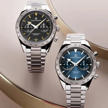 2025 New PAGANI DESIGN Retro Mens Watches Moon Quartz Watch For Men Speed Sports Chronograph AR Sapphire VK64 Clock Reloj Hombre 4