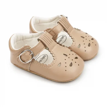 Princess Baby Girls Shoes Cute Moccasinss PU Leather Hollow-Out Soft Sole Rubber Flats Shoes Newborn First Walker Non-Slip Shoes 3