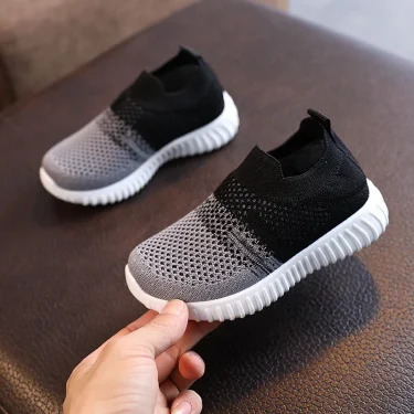 Children Running Sneakers Boys Kids Shoes Mesh Breathable Anti-Slip Walking Patchwork Tenis Toddler Soft Soled Girls Shoes 3