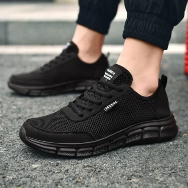 New Mesh Men Shoes Lac-up Casual Shoes Men Sneakers Breathable Lightweight Footwear Comfortable Sport Trainers Zapatillas Hombre 2