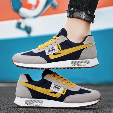 Men's Shoes Fashion Breathable Forrest Gump Sneakers Thick Sole Platform Casual Shoes Running Sports Shoes Male Zapatos Hombre 4