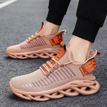 Men Shoes Comfortable Unisex Sneakers Breathable Couple Running Shoes Women Tenis Sports Shoe Size 36-46 White Walking Sneakers 3