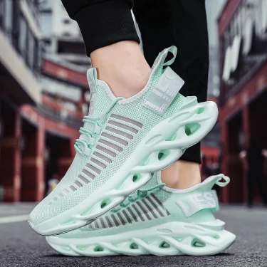 Men Shoes Comfortable Unisex Sneakers Breathable Couple Running Shoes Women Tenis Sports Shoe Size 36-46 White Walking Sneakers 6