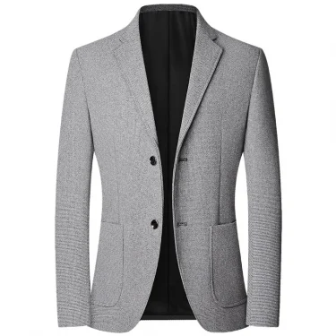 2025 Autumn Men Blazers Suits Jackets Business Casual Suit Wool Coats High Quality Male Slim Fit Blazers Jackets Blazers Coats 2