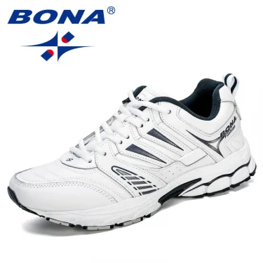 BONA New Design Style Men Shoes Breathable Popular Men Running Shoes Outdoor Sneaker Sports Shoes Comfortable Free Shipping 1