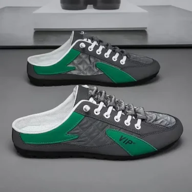 Classic Half Slipper Low Flats Shoes for Men Concise Men's Sneakers Spring Fall Male Casual Shoes Breathable Tenis Para Hombre 4
