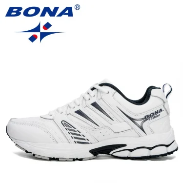 BONA New Design Style Men Shoes Breathable Popular Men Running Shoes Outdoor Sneaker Sports Shoes Comfortable Free Shipping 2