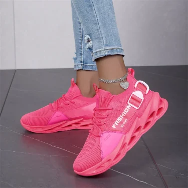 Fashion Purple Womens Casual Sneakers Lightweight Outdoor Walking Shoes Women Breathable Running Sneakers Unisex Men Sport Shoes 4