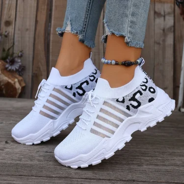 Summer Women Casual Shoes High-quality Breathable Sports Shoes Thick Soled Ankle Boots Zapatillas De Mujer 2025 New White Shoes 2