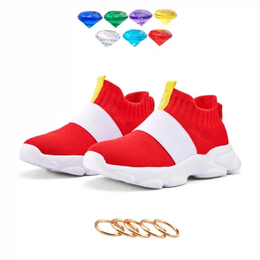 Sonic Shoes For Boy Kids Zapatos de Sonic Sonic Zapatillas Sonic Red Tenis Sonic Shoes For Boys Cartoon Anime Sonic Shoes 1