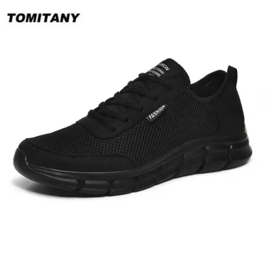 New Mesh Men Shoes Lac-up Casual Shoes Men Sneakers Breathable Lightweight Footwear Comfortable Sport Trainers Zapatillas Hombre 1