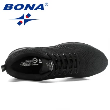 BONA New Arrival Outdoor Walking Comfortable Sneakers Lace Up Athletic Shoes For Men Popular Style Men Running Shoes 6