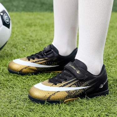 Kids Sport Football Shoes For Boys Indoor Turf Training Outdoor Fast Hall Childrens Soccer Shoes Light Football Boots Sneakers 4
