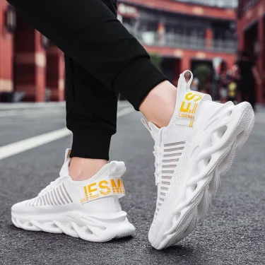 Men Shoes Comfortable Sneakers Womoen Breathable Couple Running Shoes Mesh Tenis Sport Shoes Size 36-46 Waling Sneakers Men 5