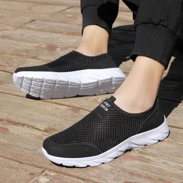 New Summer Men's Shoes Outdoor Casual Sneakers Lightweight Breathable Mens Loafers Slip-on New Men Shoes Zapatos Hombre 4