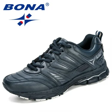 BONA New Design Style Men Shoes Breathable Popular Men Running Shoes Outdoor Sneaker Sports Shoes Comfortable Free Shipping 3