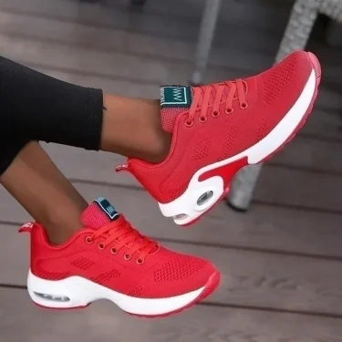 Women Running Shoes Breathable Casual Shoes Outdoor Light Weight White Tenis Sports Shoes Casual Walking Sneakers for Women 3