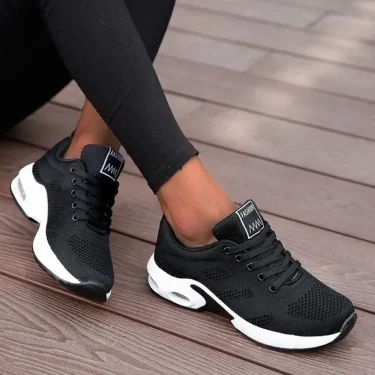 Women Running Shoes Breathable Casual Shoes Outdoor Light Weight White Tenis Sports Shoes Casual Walking Sneakers for Women 2