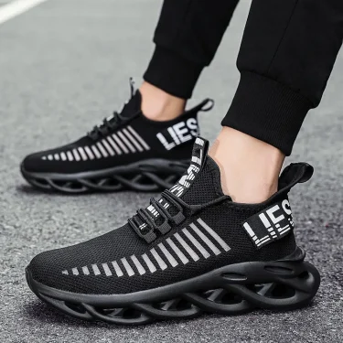Men Shoes Comfortable Unisex Sneakers Breathable Couple Running Shoes Women Tenis Sports Shoe Size 36-46 White Walking Sneakers 5