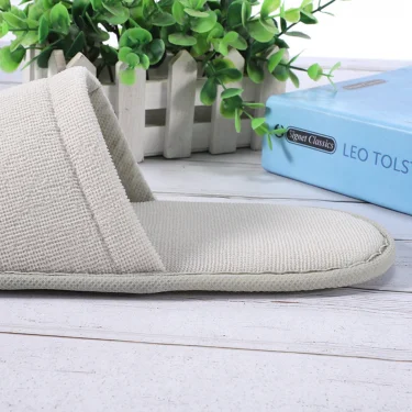 1 Pair Disposable Slipper For Guest Non Slip House Slipper Washable Reusable Hotel Slipper Wedding Portable Slipper 3