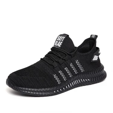 Fashion Men Sneakers Mesh Casual Shoes Lac-up Breathable Lightweight Walking Sneakers Men Shoes Plus Size Summer Tenis Shoes 4