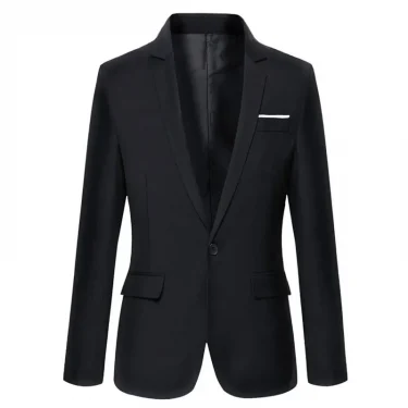 Blue Men Blazers Work Office 2025 Men Tuxedos For Formal Occasions Pockets Coat Blazers Male Custom Men's Business Slim Blazers 2