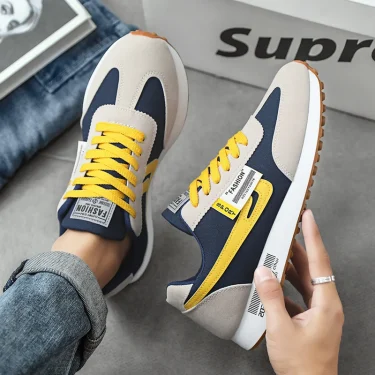 Men's Shoes Fashion Breathable Forrest Gump Sneakers Thick Sole Platform Casual Shoes Running Sports Shoes Male Zapatos Hombre 1