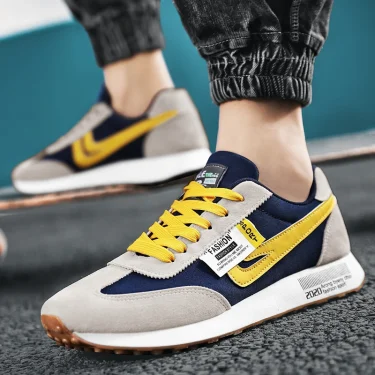 Men's Shoes Fashion Breathable Forrest Gump Sneakers Thick Sole Platform Casual Shoes Running Sports Shoes Male Zapatos Hombre 2