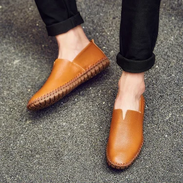 Plus Size Men Shoes Handmade Casual Loafers 38-50 Casual Shoes New Summer Pu 2024 Loafers Men Zapatos De Hombre 2