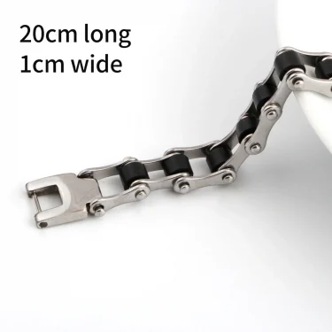 Fashion Men Cuban Bracelet Stainless Steel Women Bracelet on Hand for Couple Unisex Wrist Chain Jewelry 3