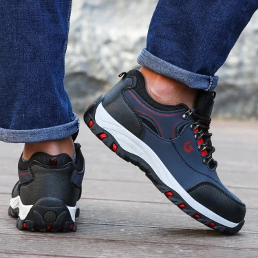 Steel Toe Cap Shoes For Men Work Boots Puncture-Proof Work Safety Shoes Protective Working Shoes Male Footwear Security Sneakers 6