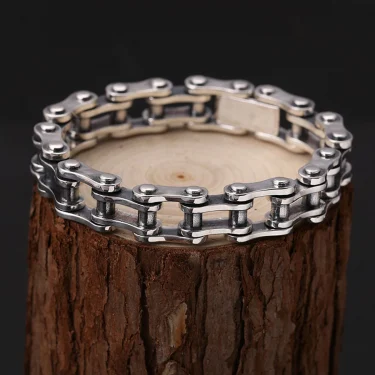 Fashion Men Cuban Bracelet Stainless Steel Women Bracelet on Hand for Couple Unisex Wrist Chain Jewelry 6