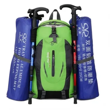 Quality Nylon Waterproof Travel Backpacks Men Climbing Travel Bags Hiking Backpack Outdoor Sport School Bag Men Backpack Women 4