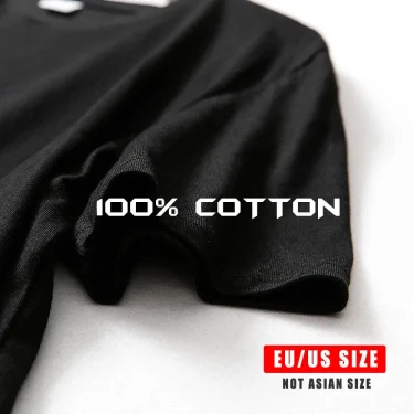 men's high-end gift custom 100% pure cotton custom T-shirt with professional printing of your own logo text photo on the front 6
