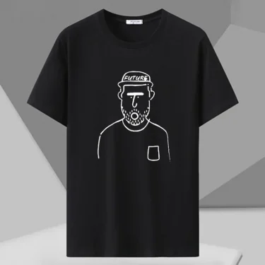 Plus Size Printed T Shirt Men 5XL 6XL 7XL 180kg Loose Short Sleeve Tee Oversized Tops Big Size Men Clothing 티셔츠 반팔 남자 Camiseta 5