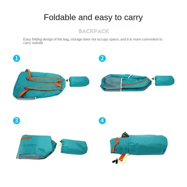 25L Light Folding Waterproof Unisex Hiking Fitness Camping waterproof Climbing Travel Bag Outdoor Sports Leisure Backpack 3