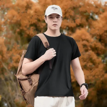 Quick Dry Sport Fashion T Shirt Men'S 2025 Short Sleeves Summer Casual Black Green OverSize 6XL 7XL Top Tees GYM Tshirt Clothes 5