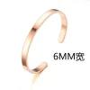 6mm rose gold