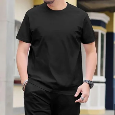 Men's 100% Cotton Tees Plus Size Summer T-shirt 6XL-10XL Big Size Men Clothing 5