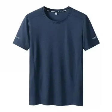 6XL 8XL Large Plus Size Men T Shirts Quick Dry Short Sleeve T Shirt Gym Jerseys Fitness Trainer Running T-Shirt Sportswear 5