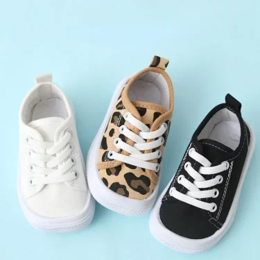 Zapatillas Kid Shoe Autumn New Boy Sport Shoes Solid Color Simple Kid Shoes Versatile Casual Shoe Daily Wear Canvas Shoe Tenis 2