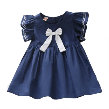 Baby Girls Dresses Summer Sleeveless Birthday Party Princess Dress Kids Sundress Dresses for 12M to 5Y Toddler Clothes 6