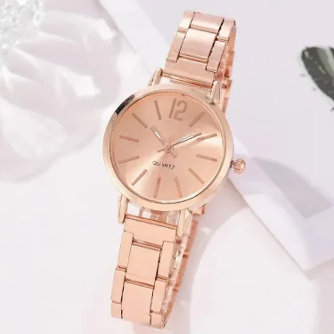 Women Elegant Watch Stainless Steel Casual Fashion Dial Digital Ladies Watches Quartz Wristwatch Reloj Mujer Girls Clock Gift 5