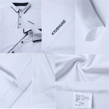 TFETTERS Brand T Shirt Men Long T-shirt Turn-down Stripe Designer T-shirt Slim Fit Loose Casual Cotton T Shirt Male Plus Size 3