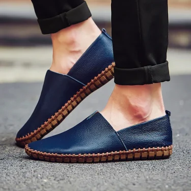 Plus Size Men Shoes Handmade Casual Loafers 38-50 Casual Shoes New Summer Pu 2024 Loafers Men Zapatos De Hombre 4
