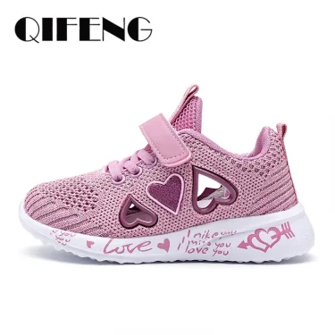 2025 Girls Casual Shoes Light Mesh Sneakers Kids Summer Children Autumn Tenis Cute Sport Cartoon Female Running Sock Footwear 8 1
