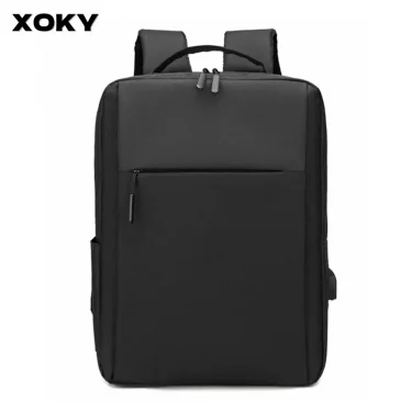 XOKY Laptop backpack travel Multifunctional Large capacity male usb charging computer school backpacks oxford waterproof bag 1